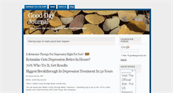 Desktop Screenshot of gooddayjournal.com